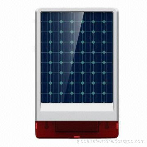 Outdoor wireless siren with 868MHz flash/sound